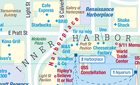 Baltimore, MD Area Map – Hedberg Maps/Bloomberg Law